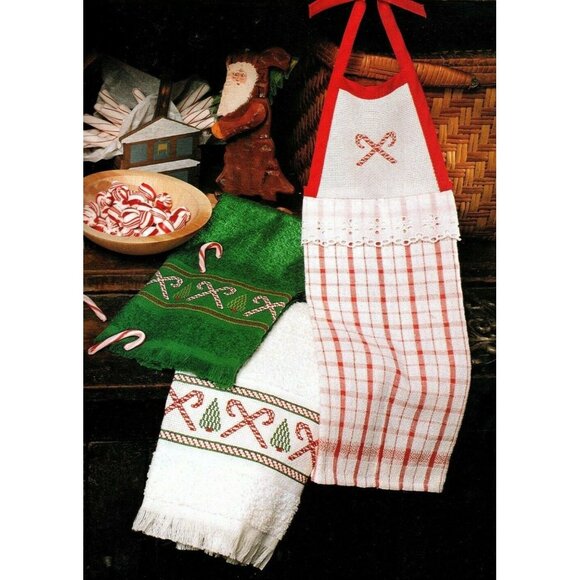 Country Stitch Magazine 1990 Premier Issue Cross Stitch Patterns Christmas - Picture 6 of 10